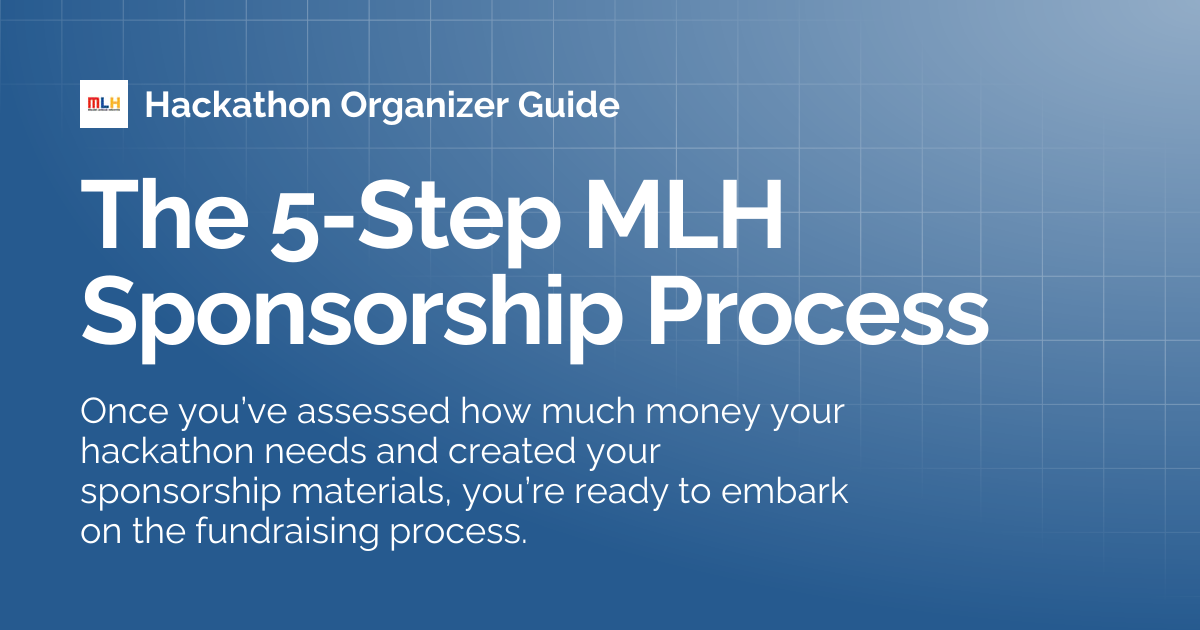 The 5-Step MLH Sponsorship Process | Hackathon Organizer Guide
